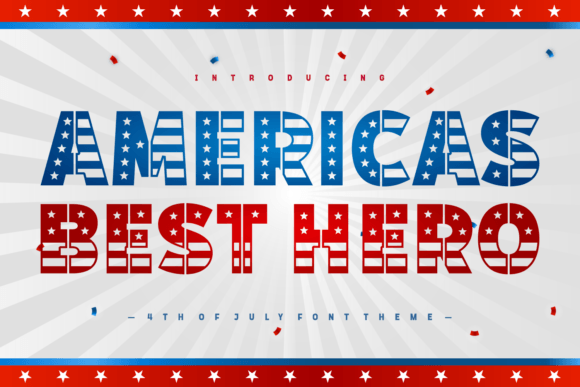 America's Best Hero Font Review: A Bold Statement in Decorative Typography