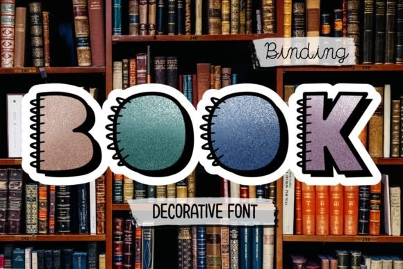 Book Binding: A Quirky Typeface for Distinctive Editorial Design
