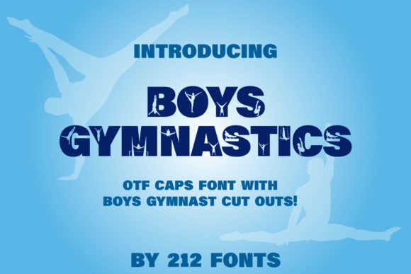 Boys Gymnastics: A Stylish Decorative Typeface for Modern Web Design