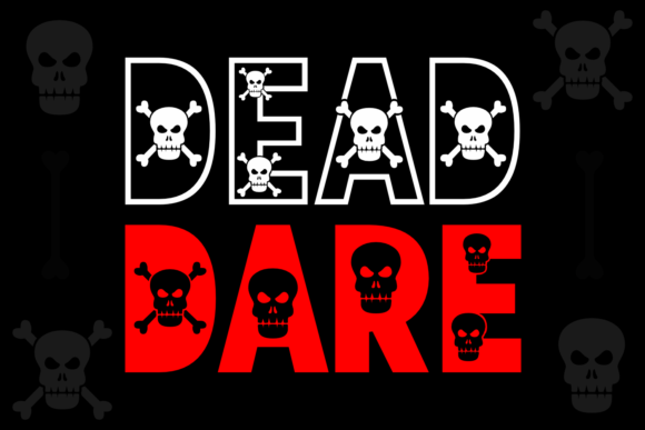 Dead Dare Typeface: A Dark Decorative Font for Bold Branding