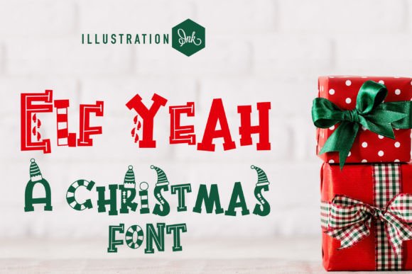 Elf Yeah: A Playful Decorative Typeface for Seasonal Campaigns