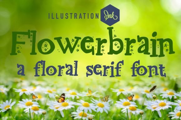 Flowerbrain: The Creative Font for Scroll-Stopping Social Graphics