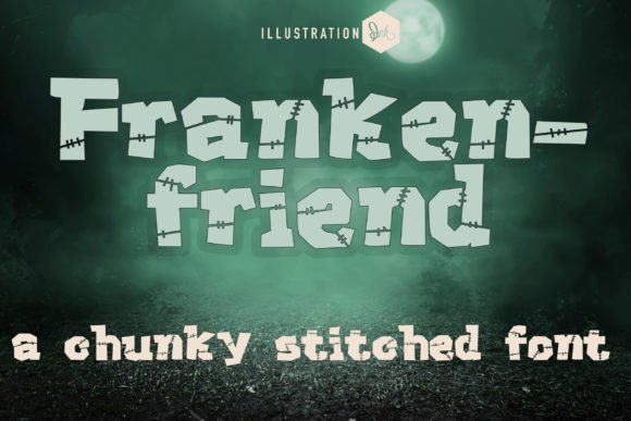 Frankenfriend Typeface Review: Spooky Style for Digital Branding