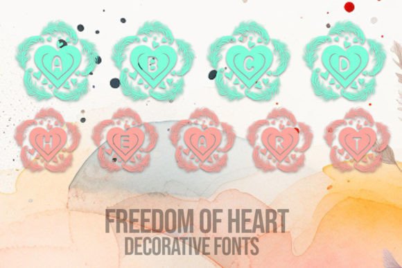 Freedom of Heart Typeface in Real Campaign Design