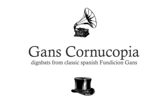 Gans Cornucopia: A Playful Typeface for Creative Projects