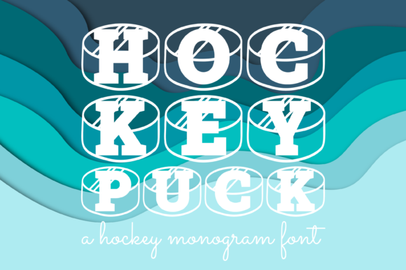 Hockey Puck: A Playful Decorative Typeface for Editorial Design