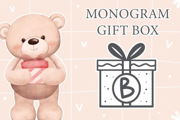 Monogram Gift Box: A Timeless Decorative Typeface for Elegant Web Design