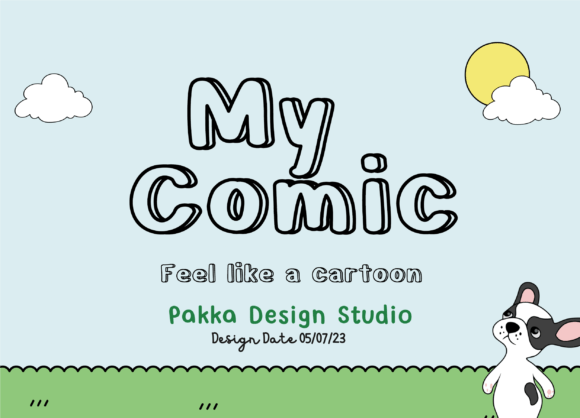My Comic Typeface Review: A Whimsical Decorative Font for Brand Identity