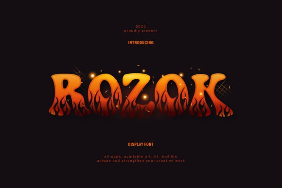 Rozok Typeface Review: A Hot Decorative Font for Bold Branding