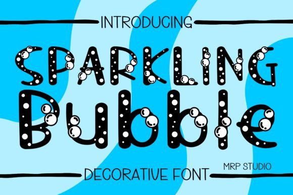 Sparkling Bubble: The Font That Elevates Your Campaign Design