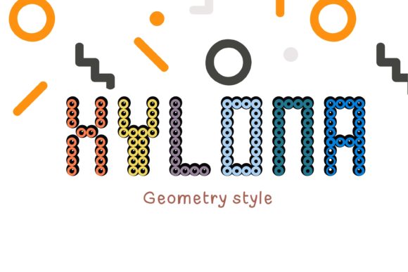Xylona: The Geometric Decorative Font for Scroll-Stopping Social Content
